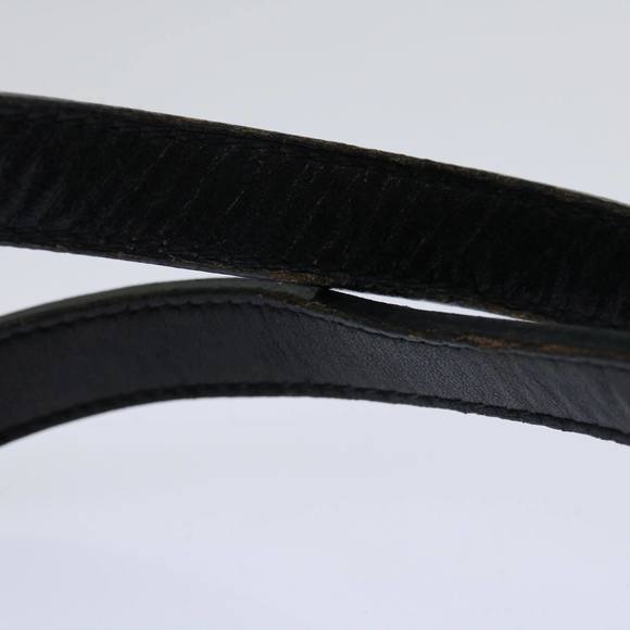 CELINE Hand Bag Leather Black Auth 68292 - Picture 8 of 16